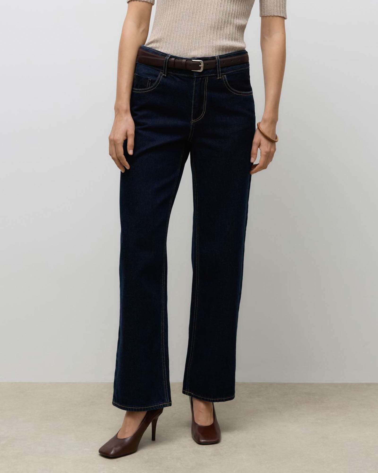 AWRENA WIDE LEG JEANS